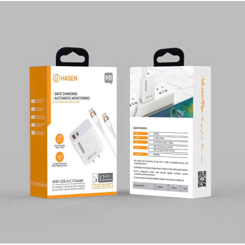 Bộ Sạc Nhanh 2 Cổng - HS B34C Bộ Sạc Nhanh 2 Cổng - HS B34C