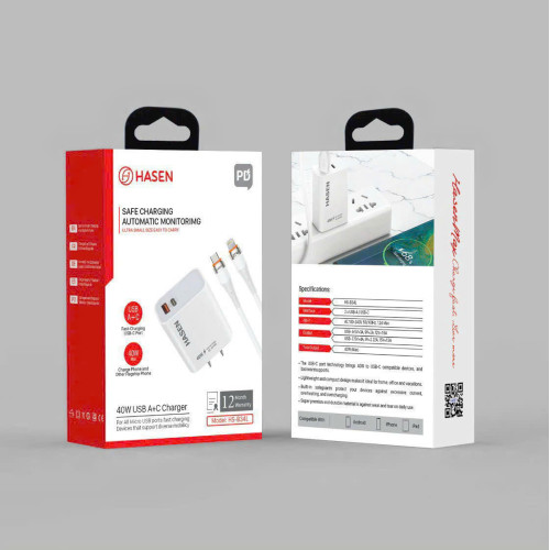 Bộ Sạc Nhanh 2 Cổng - HS B34L