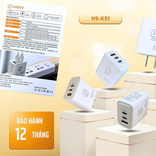 Củ Sạc 3 Cổng - HS K51