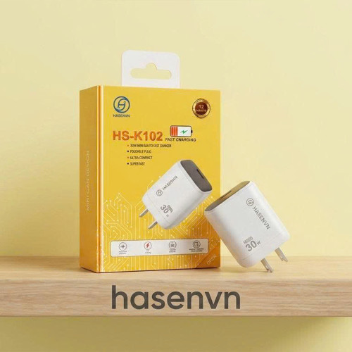 Củ Sạc Nhanh 30W Hasenvn - HS K102 Củ Sạc Nhanh 30W Hasenvn - HS K102